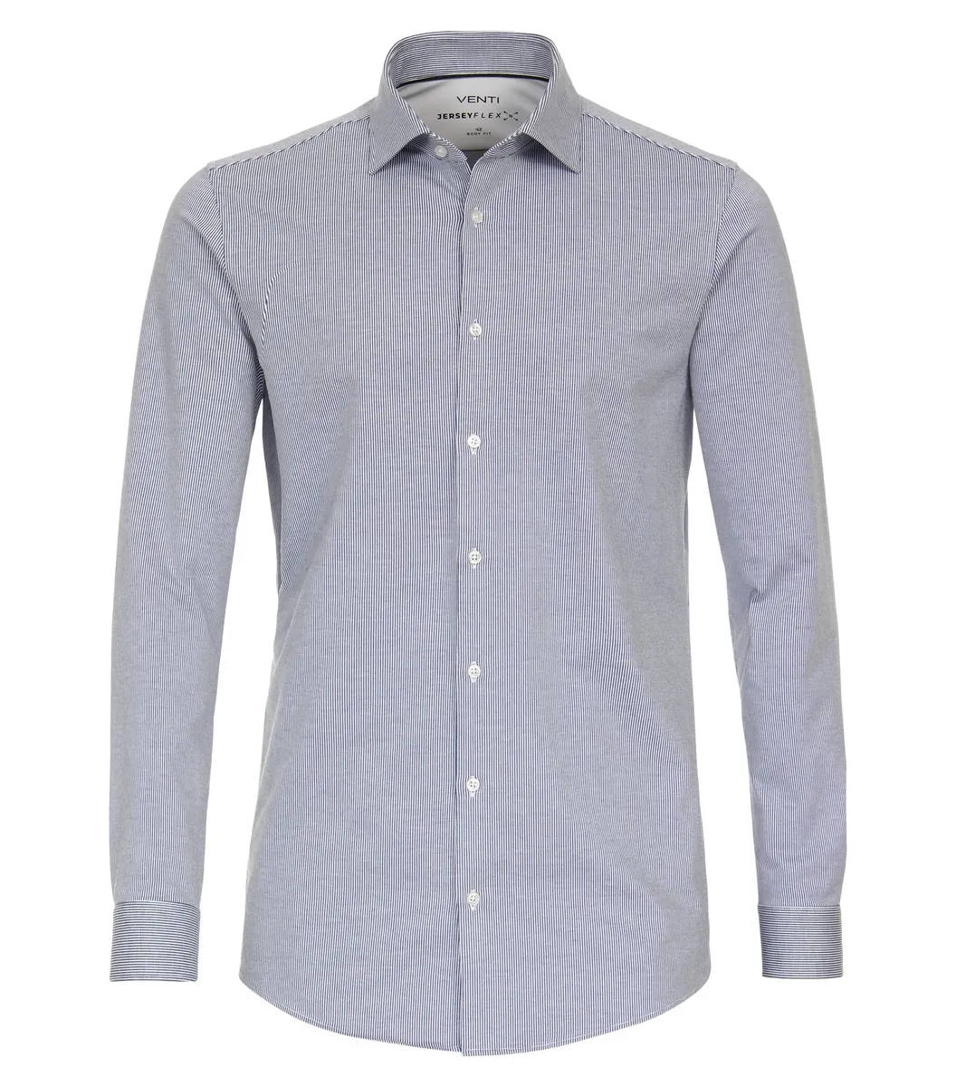 Деловая рубашка VENTI "Деловая рубашка VENTI Jerseyflex в полоску", голубой
Деловая рубашка VENTI "Деловая рубашка VENTI Jerseyflex в полоску", голубой