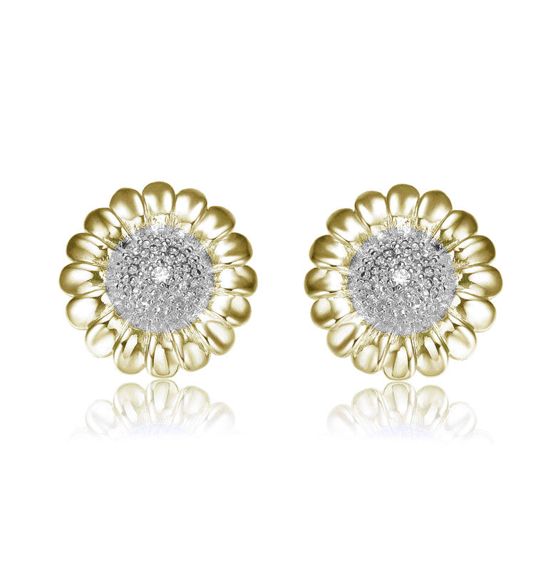 Серьги-гвоздики из стерлингового серебра с прозрачными круглыми кубическими цирконами Genevive, золотой
Серьги-гвоздики из стерлингового серебра с прозрачными круглыми кубическими цирконами Genevive, золотой