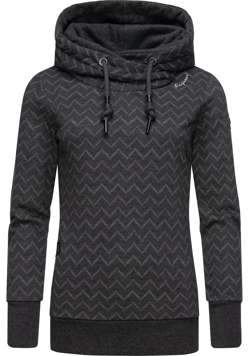 Ragwear Hoodie "Gripy Bold Chevron Intl.", модная толстовка с высоким воротником, черный
Ragwear Hoodie "Gripy Bold Chevron Intl.", модная толстовка с высоким воротником, черный