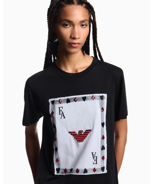 Футболка с принтом EMPORIO ARMANI, черный
Футболка с принтом EMPORIO ARMANI, черный