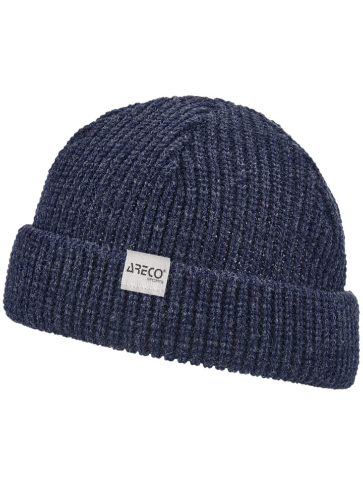 вязаная шапка синего цвета ARECO
вязаная шапка синего цвета ARECO