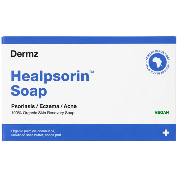 Мыло от псориаза, угрей и экземы, 100 г Dermz Healpsorin soap
Мыло от псориаза, угрей и экземы, 100 г Dermz Healpsorin soap