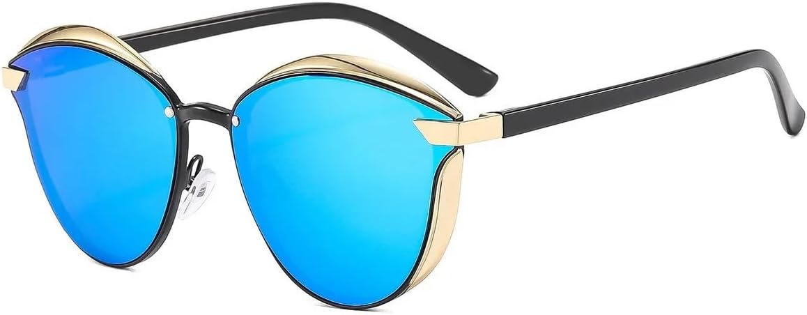 Модные солнцезащитные очки в оправе «кошачий глаз» для женщин, идеально подходящие для уличной фотосъемки на открытом воздухе, с защитой от УФ-излучения UV400 TKKTLLT, Blue
Модные солнцезащитные очки в оправе «кошачий глаз» для женщин, идеально подходящие для уличной фотосъемки на открытом воздухе, с защитой от УФ-излучения UV400 TKKTLLT, Blue