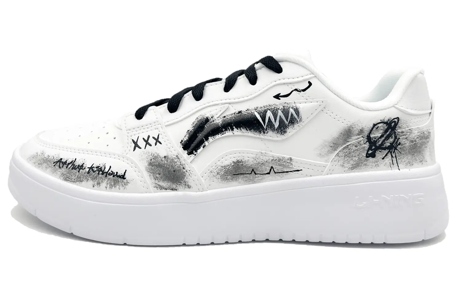 LINING Кроссовки для скейтбординга Acer Truncatum, нескользящие и износостойкие, увеличивающие рост, низкие, мужские, черно-белые
LINING Кроссовки для скейтбординга Acer Truncatum, нескользящие и износостойкие, увеличивающие рост, низкие, мужские, черно-белые