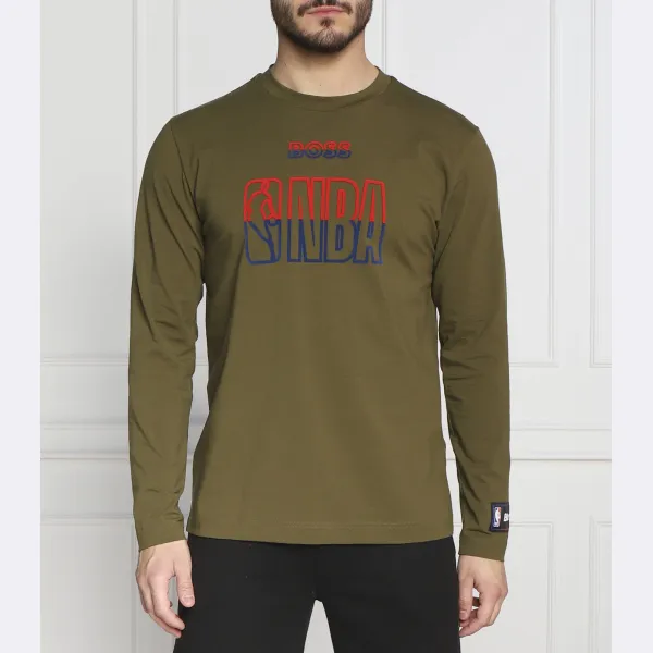 Босс с длинным рукавом x nba Threesixty_3, стандартная посадка регулярная посадка Boss, зеленый
Босс с длинным рукавом x nba Threesixty_3, стандартная посадка регулярная посадка Boss, зеленый