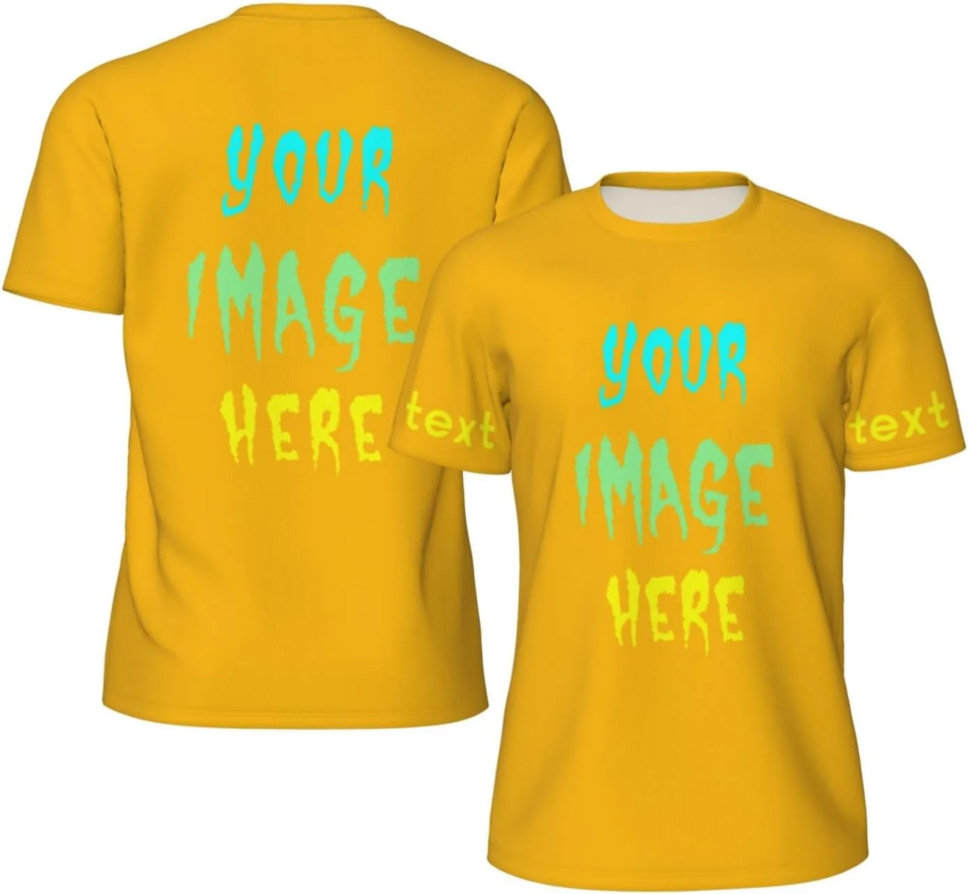 Футболка Custom для мужчин с фото и текстом
Футболка Custom для мужчин с фото и текстом