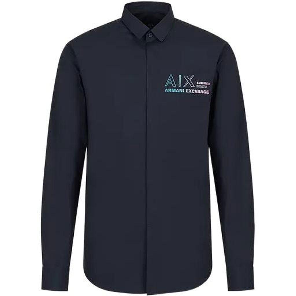ARMANI EXCHANGE Рубашка AE SS23 мужская marine blue
ARMANI EXCHANGE Рубашка AE SS23 мужская marine blue