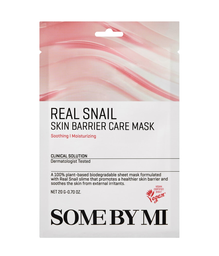 Тканевая маска Some By Mi Real Care Mask Snail Skin Barrier Care Mask, 20 ml
Тканевая маска Some By Mi Real Care Mask Snail Skin Barrier Care Mask, 20 ml