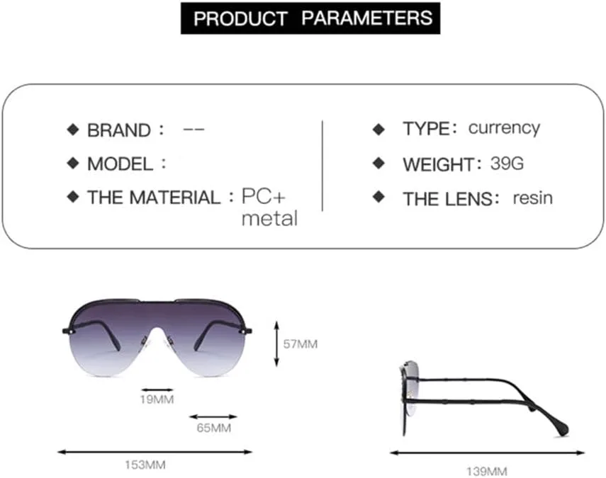 Крупные солнцезащитные очки в полуободковой оправе для мужчин и женщин, с заклепками, с одной линзой, защита от УФ-излучения UV400, винтажные очки LANGSER, 6
Крупные солнцезащитные очки в полуободковой оправе для мужчин и женщин, с заклепками, с одной линзой, защита от УФ-излучения UV400, винтажные очки LANGSER, 6