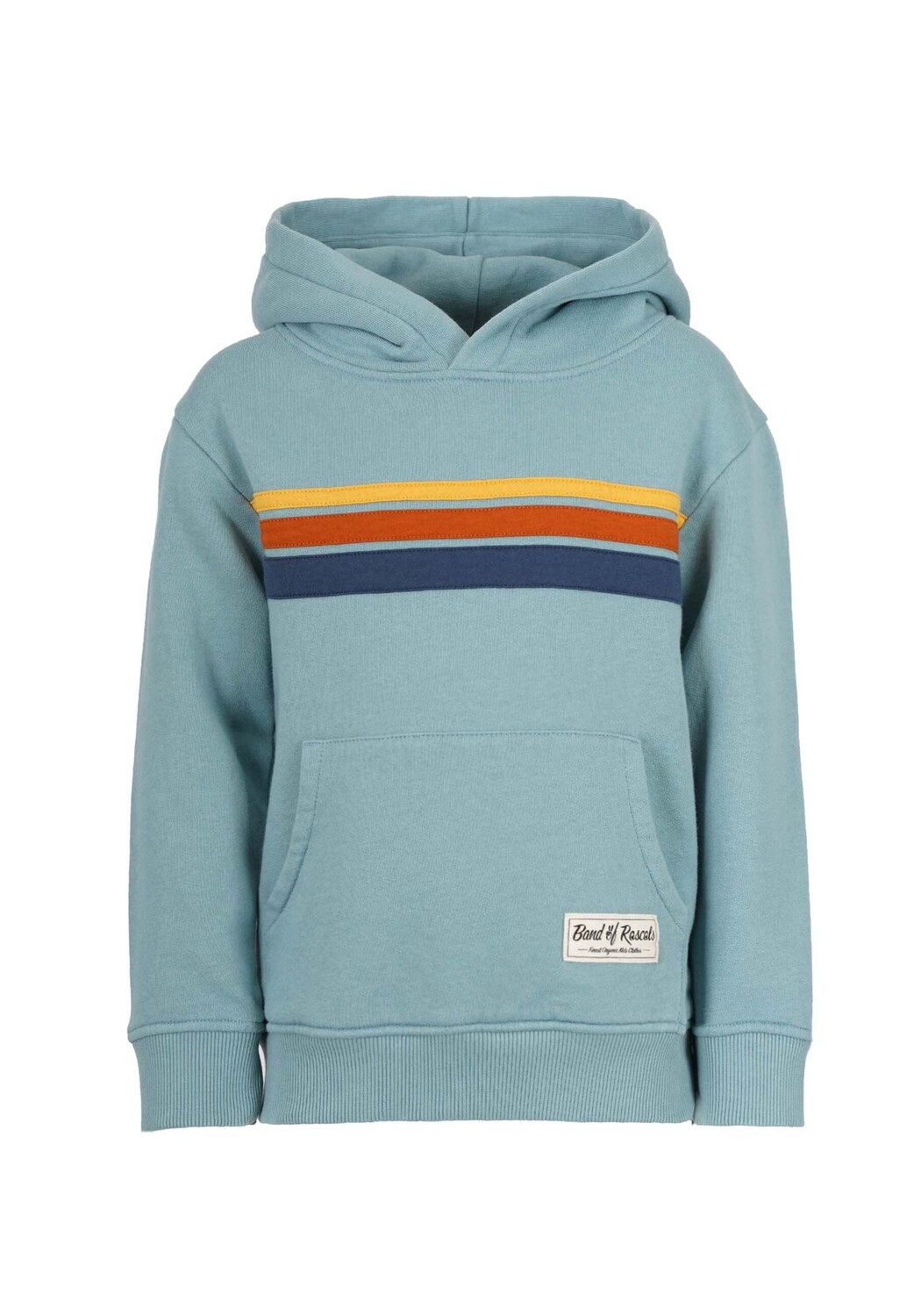 Толстовка в стиле 70-х в полоску Band of Rascals, цвет Arctic Blue 
Толстовка в стиле 70-х в полоску Band of Rascals, цвет Arctic Blue
