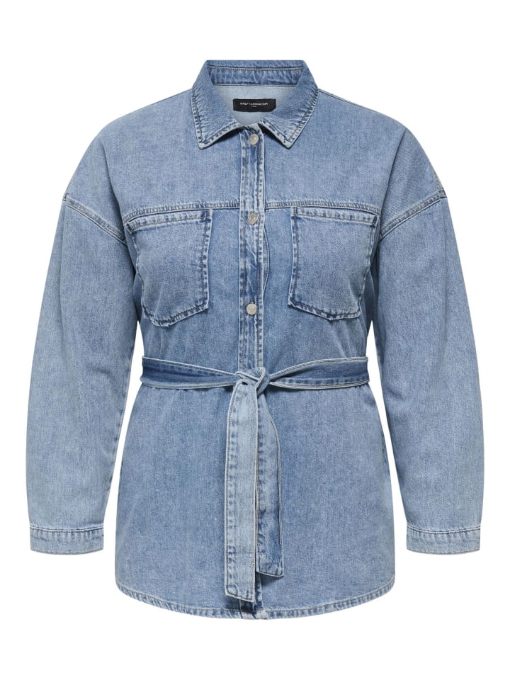 Джинсовая куртка ONLY Carmakoma, светло-синий деним
Джинсовая куртка ONLY Carmakoma, светло-синий деним