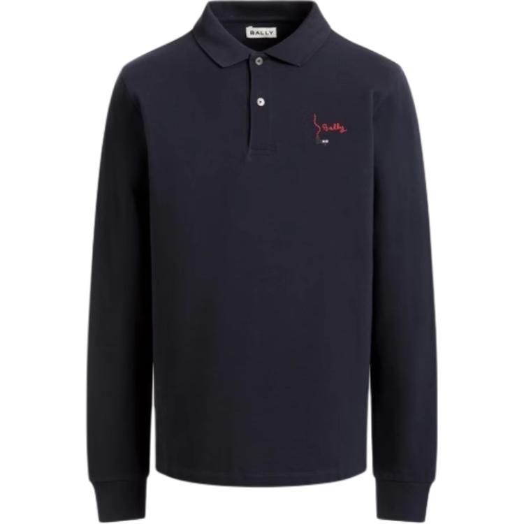 BALLY Поло SS25 мужская темно-синяя
BALLY Поло SS25 мужская темно-синяя