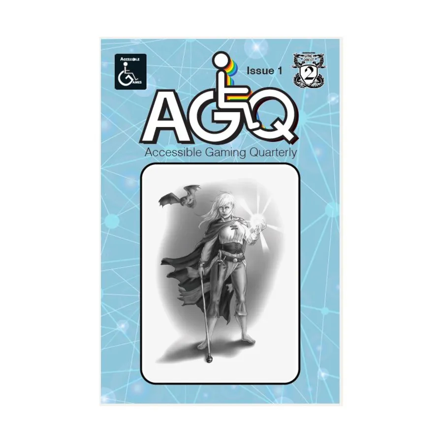 Accessible Gaming Quarterly - Issue #1, Role Playing Games (Accessible Games), мягкая обложка
Accessible Gaming Quarterly - Issue #1, Role Playing Games (Accessible Games), мягкая обложка