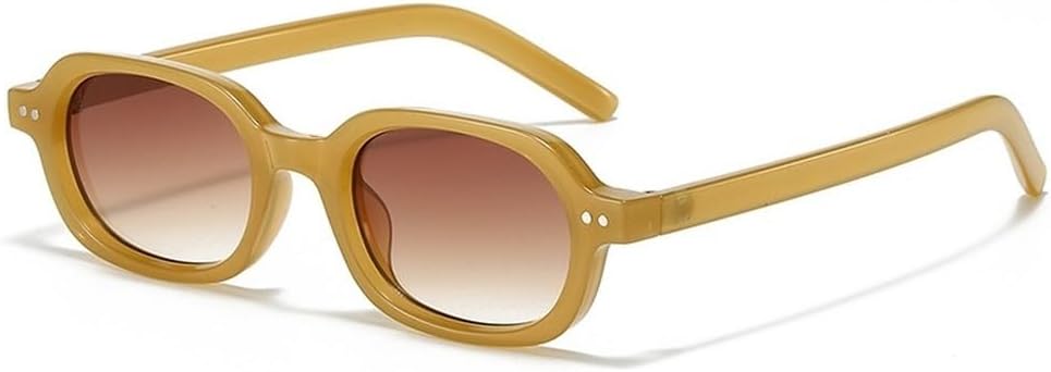 Модные маленькие овальные женские солнцезащитные очки в стиле ретро с заклепками, мужские солнцезащитные очки с градиентным переходом цвета, защита от УФ-излучения UV400, панк-очки SKFGNX, Jelly Tea Tea
Модные маленькие овальные женские солнцезащитные очки в стиле ретро с заклепками, мужские солнцезащитные очки с градиентным переходом цвета, защита от УФ-излучения UV400, панк-очки SKFGNX, Jelly Tea Tea