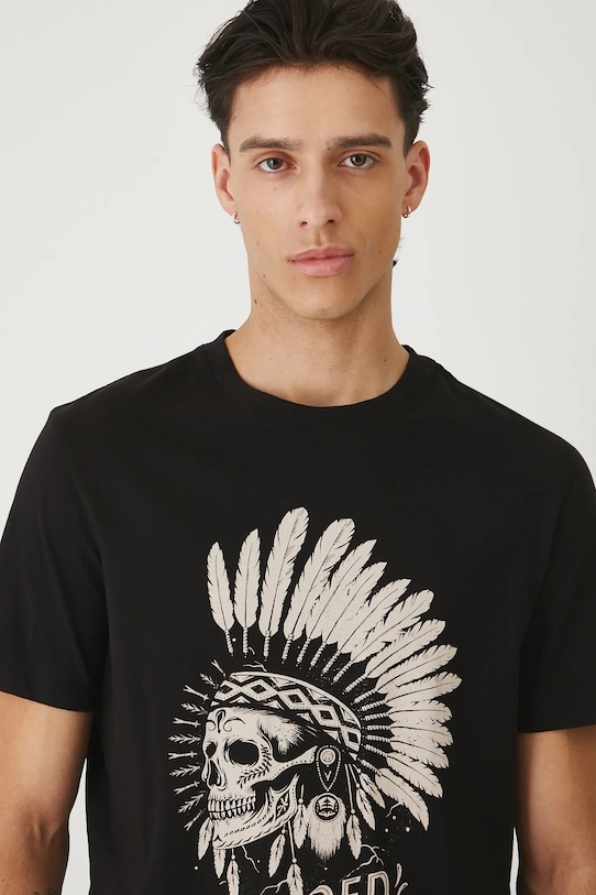 Хлопковая футболка Medicine, черный 
Хлопковая футболка Medicine, черный