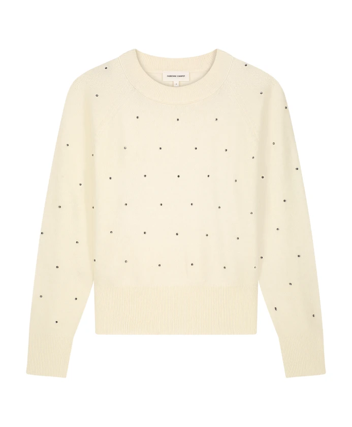 Пуловер Lidi со стразами Fabienne Chapot, бежевый
Пуловер Lidi со стразами Fabienne Chapot, бежевый