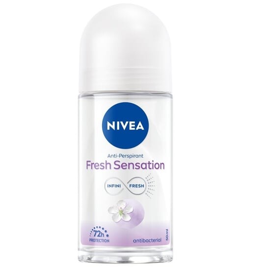 Шариковый антиперспирант, 50 мл Nivea, Fresh Sensation
Шариковый антиперспирант, 50 мл Nivea, Fresh Sensation