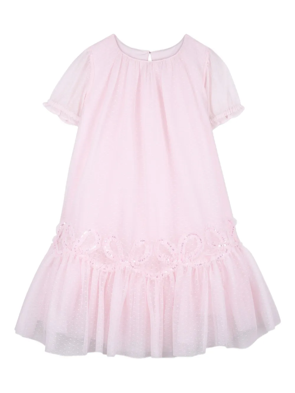Платье с пайетками и оборками Billieblush, розовый
Платье с пайетками и оборками Billieblush, розовый