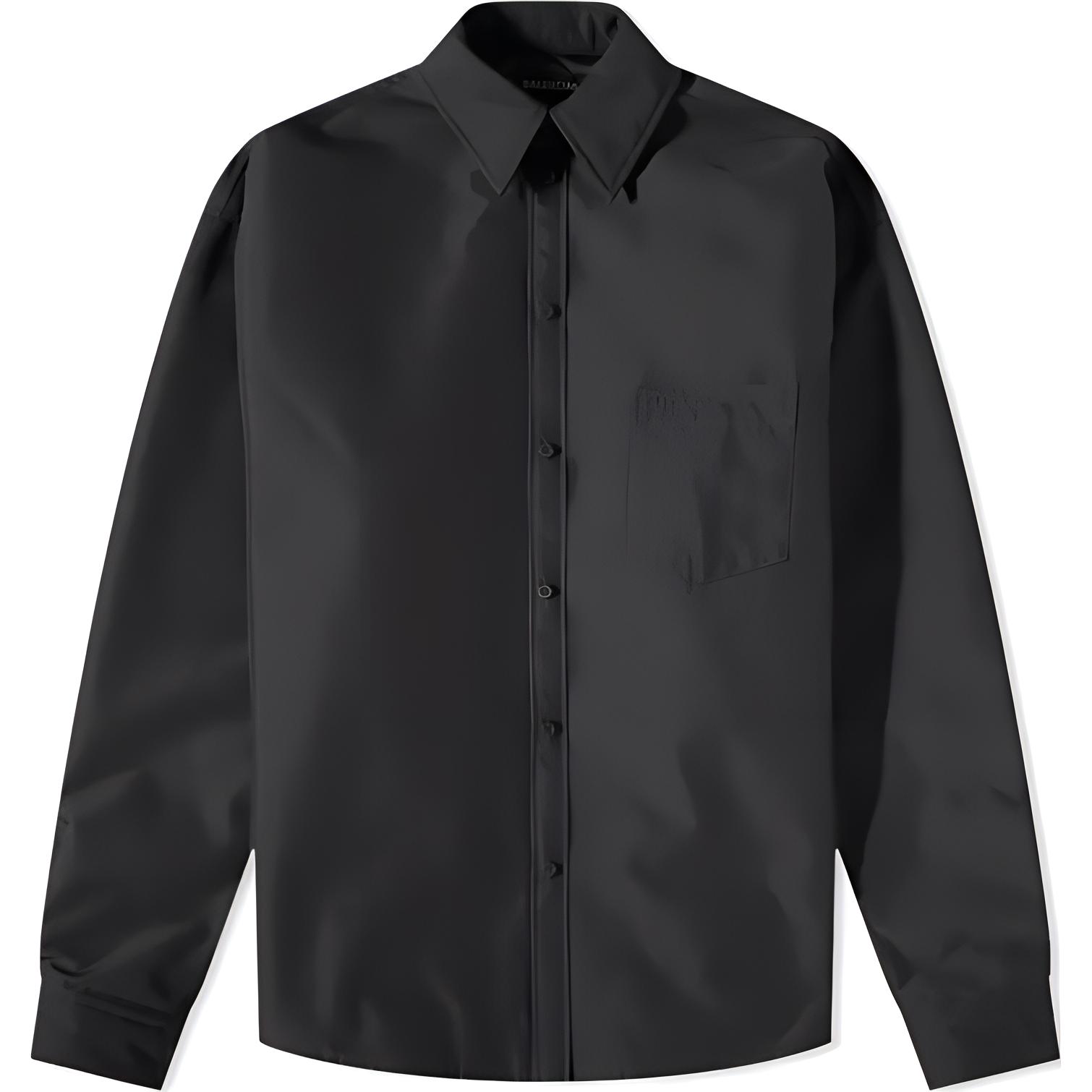 Balenciaga Рубашка Loose Fit мужская черная
Balenciaga Рубашка Loose Fit мужская черная