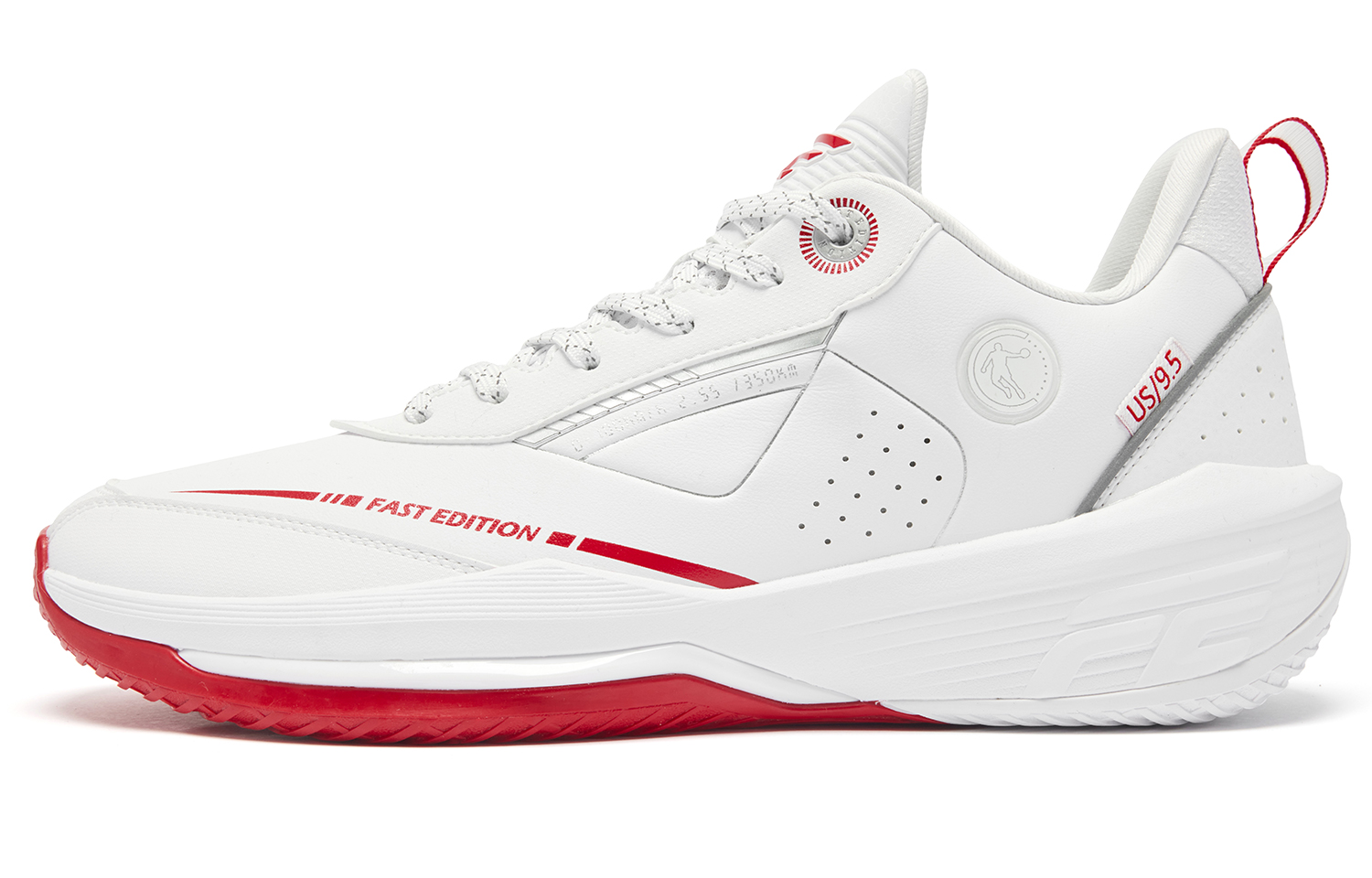 QIAODAN Баскетбольные кроссовки FETEAM Jordan, мужские, низкие, белые/красные
QIAODAN Баскетбольные кроссовки FETEAM Jordan, мужские, низкие, белые/красные