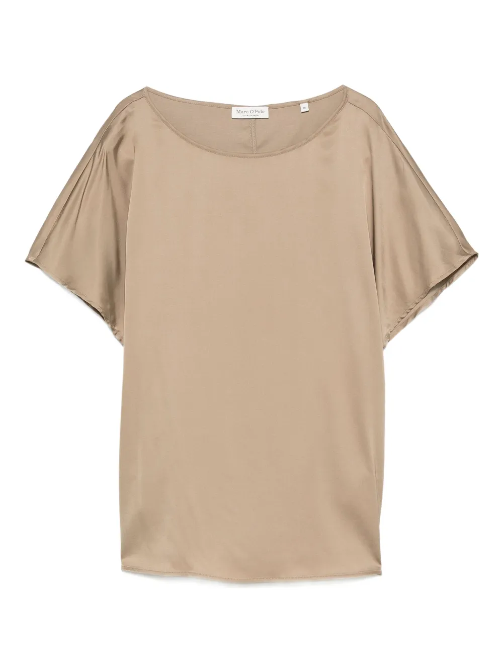 Топ с вырезом-лодочкой и короткими рукавами Marc O'Polo, нейтральный
Топ с вырезом-лодочкой и короткими рукавами Marc O'Polo, нейтральный