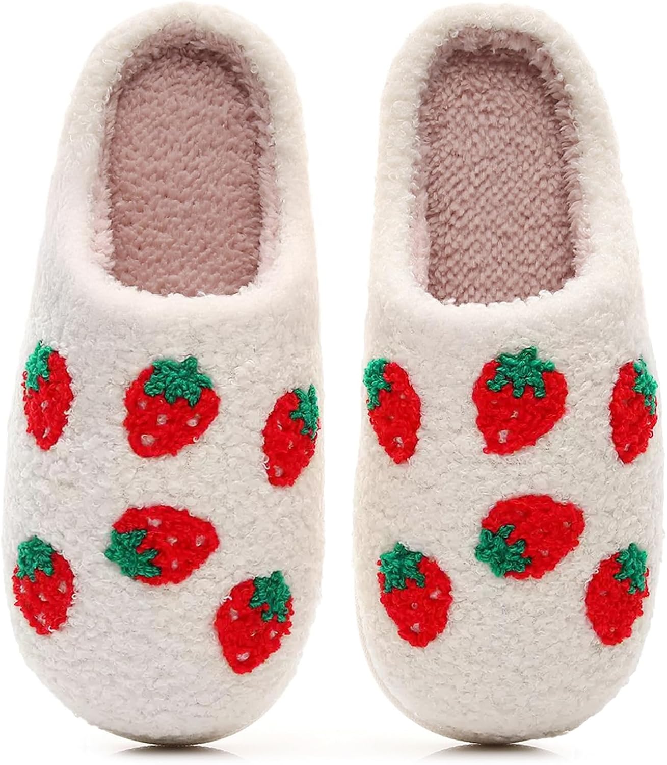 Домашние тапочки на Хэллоуин и Рождество в клетку для женщин и мужчин, мягкие уютные тапочки для дома, с флисовой подкладкой, теплые и пушистые, противоскользящие, зимние, удобные и мягкие, с шерстяной подкладкой Afellicy, Fruit Strawberry
Домашние тапочки на Хэллоуин и Рождество в клетку для женщин и мужчин, мягкие уютные тапочки для дома, с флисовой подкладкой, теплые и пушистые, противоскользящие, зимние, удобные и мягкие, с шерстяной подкладкой Afellicy, Fruit Strawberry