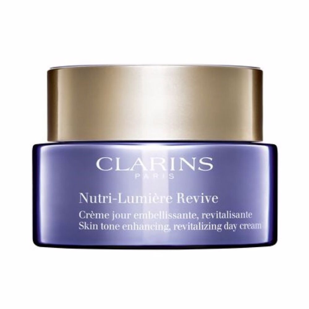Крем для лица против усталости Nutri lumière revive crema Clarins, 50 мл
Крем для лица против усталости Nutri lumière revive crema Clarins, 50 мл