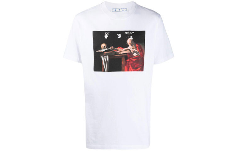 Футболка Slim Fit Caravaggio Saint Jerome с надписью Off-White, белый
Футболка Slim Fit Caravaggio Saint Jerome с надписью Off-White, белый