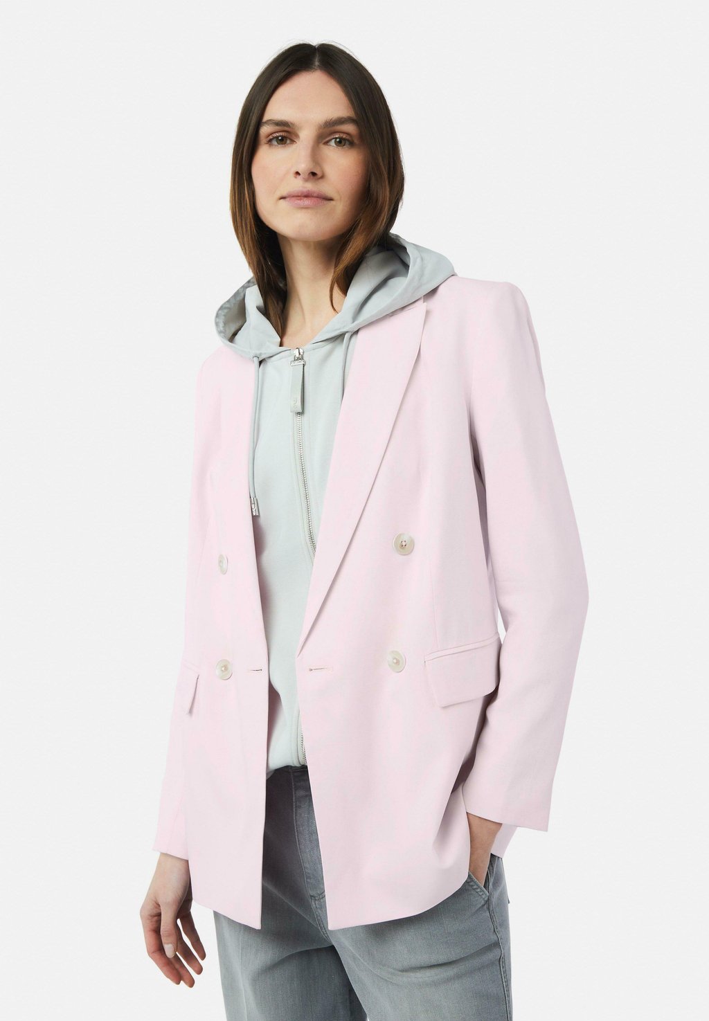 Блейзер MIT REVERSKRAGEN comma casual identity, светло-розовый
Блейзер MIT REVERSKRAGEN comma casual identity, светло-розовый