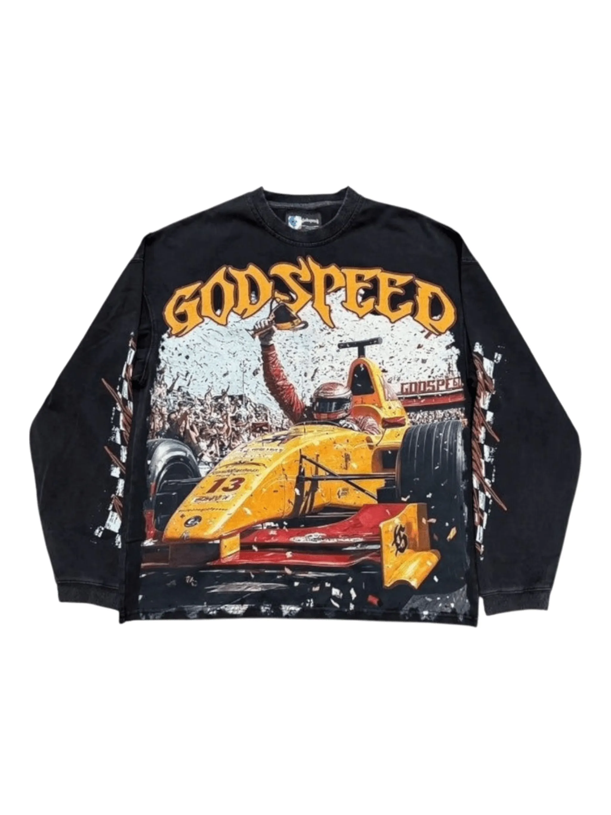 Футболка F1 с длинными рукавами Godspeed, черный
Футболка F1 с длинными рукавами Godspeed, черный