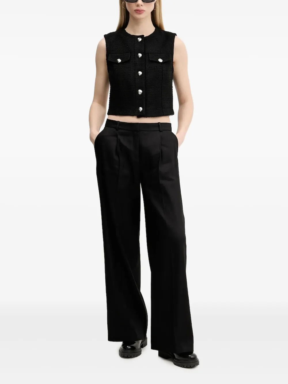 Твидовый жилет Hugo, черный
Твидовый жилет Hugo, черный