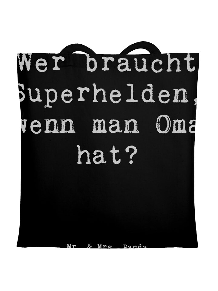 Сумка для переноски Mr & Mrs Panda Oma Heldin, черный
Сумка для переноски Mr & Mrs Panda Oma Heldin, черный