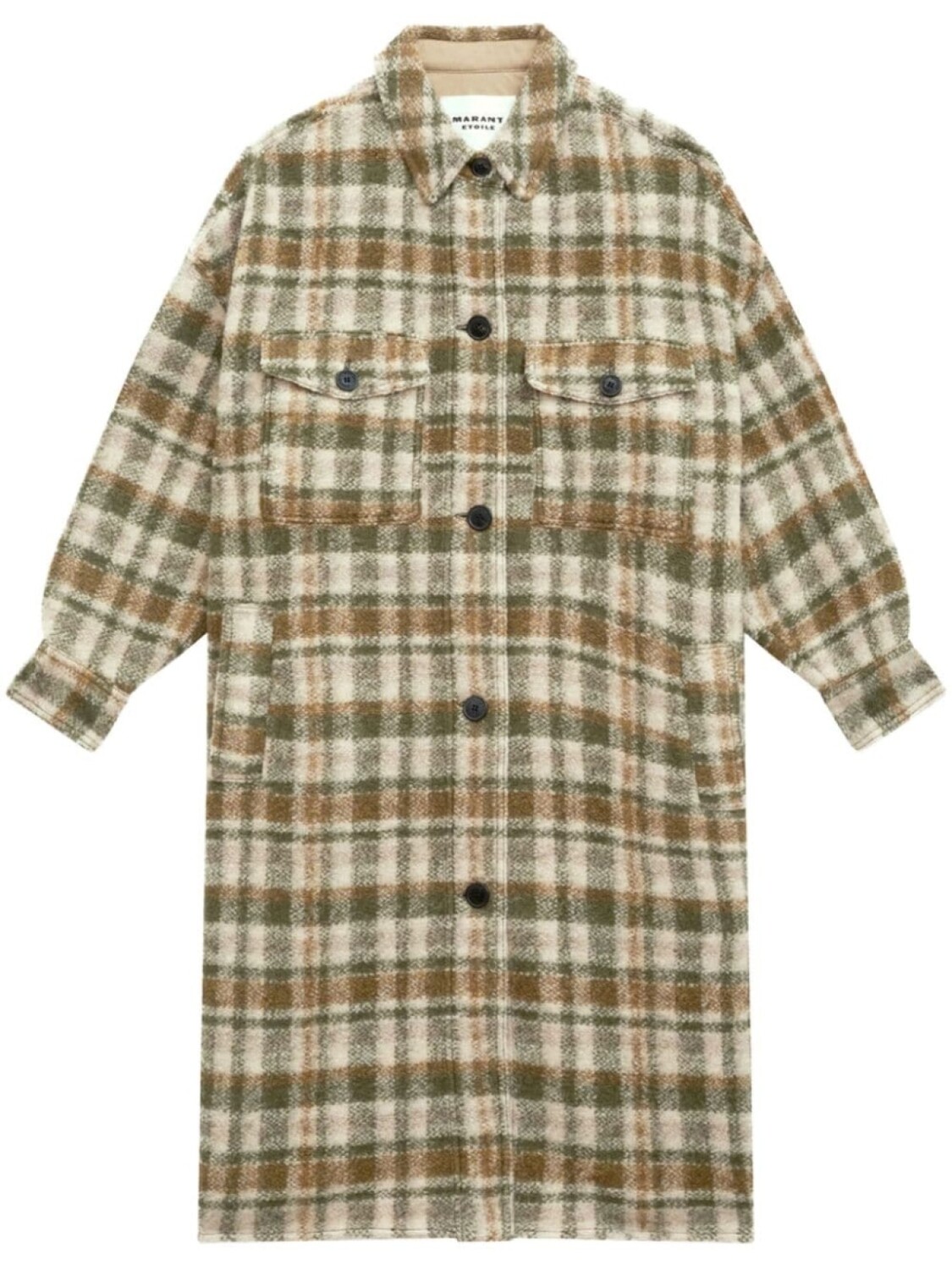 MARANT ÉTOILE фонтизи пальто, зеленый
MARANT ÉTOILE фонтизи пальто, зеленый