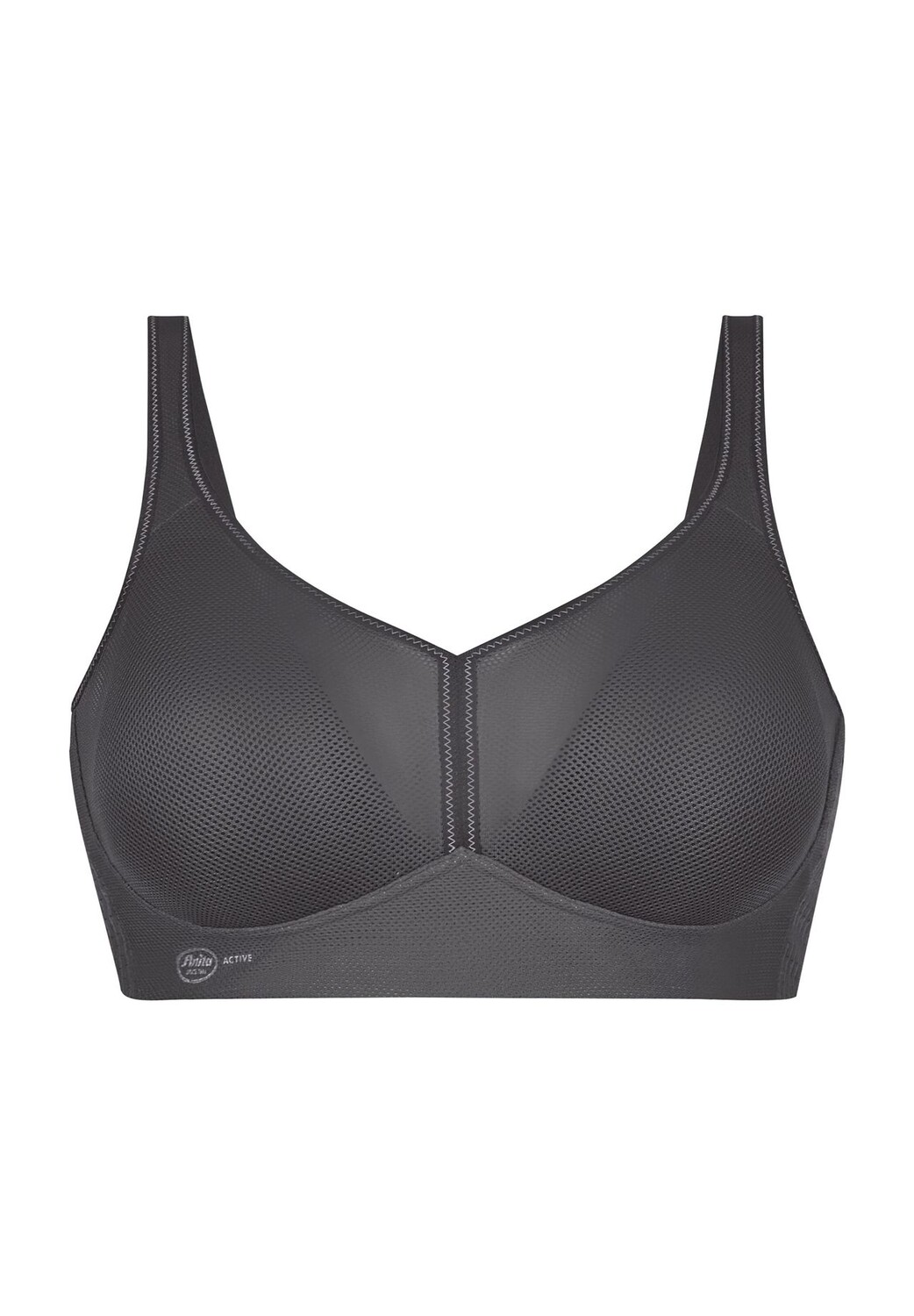 Спортивный бюстгальтер с двухслойными удобными ремнями Air Control Delta Pad для женщин Anita, антрацит
Спортивный бюстгальтер с двухслойными удобными ремнями Air Control Delta Pad для женщин Anita, антрацит