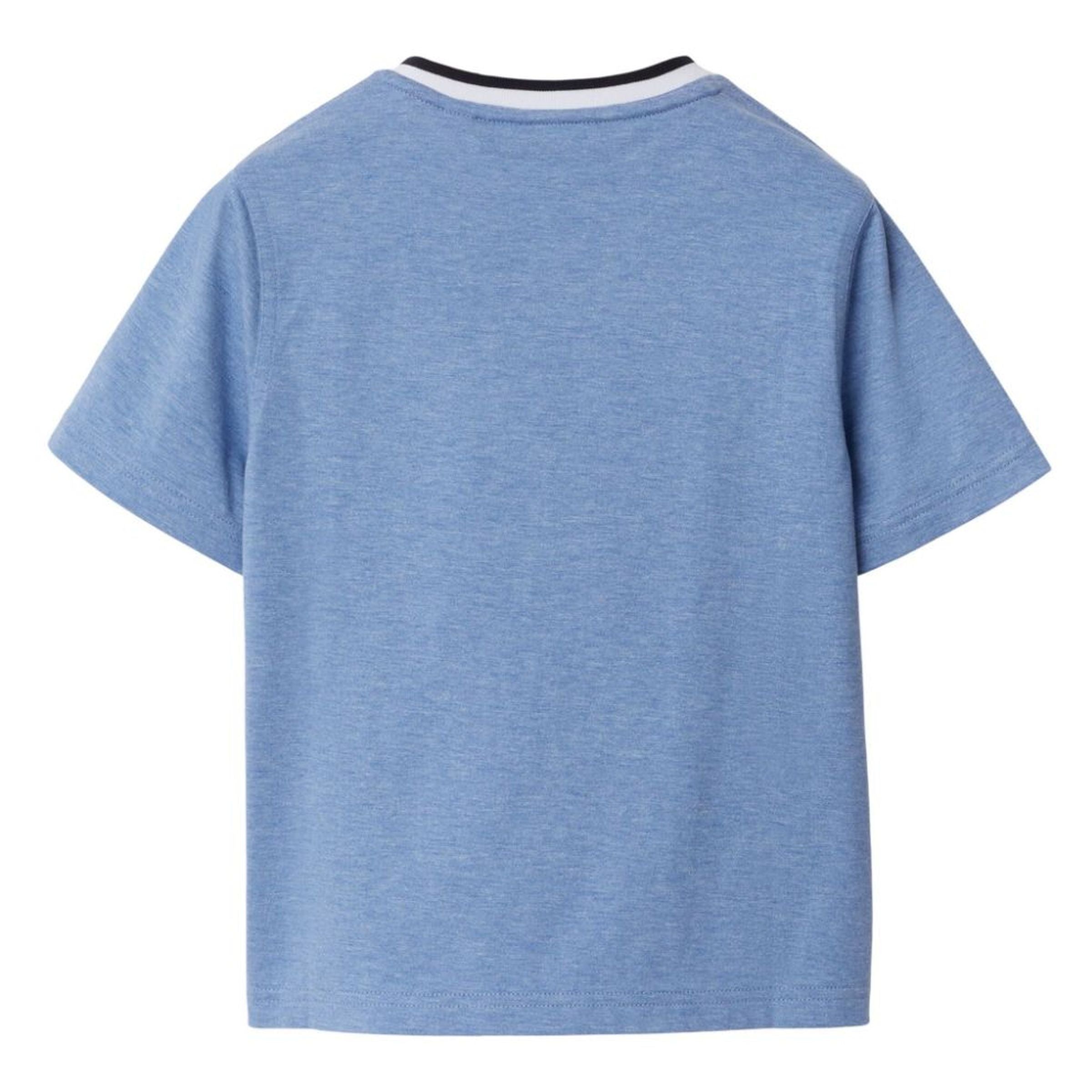 Футболка с синим логотипом Burberry
Футболка с синим логотипом Burberry