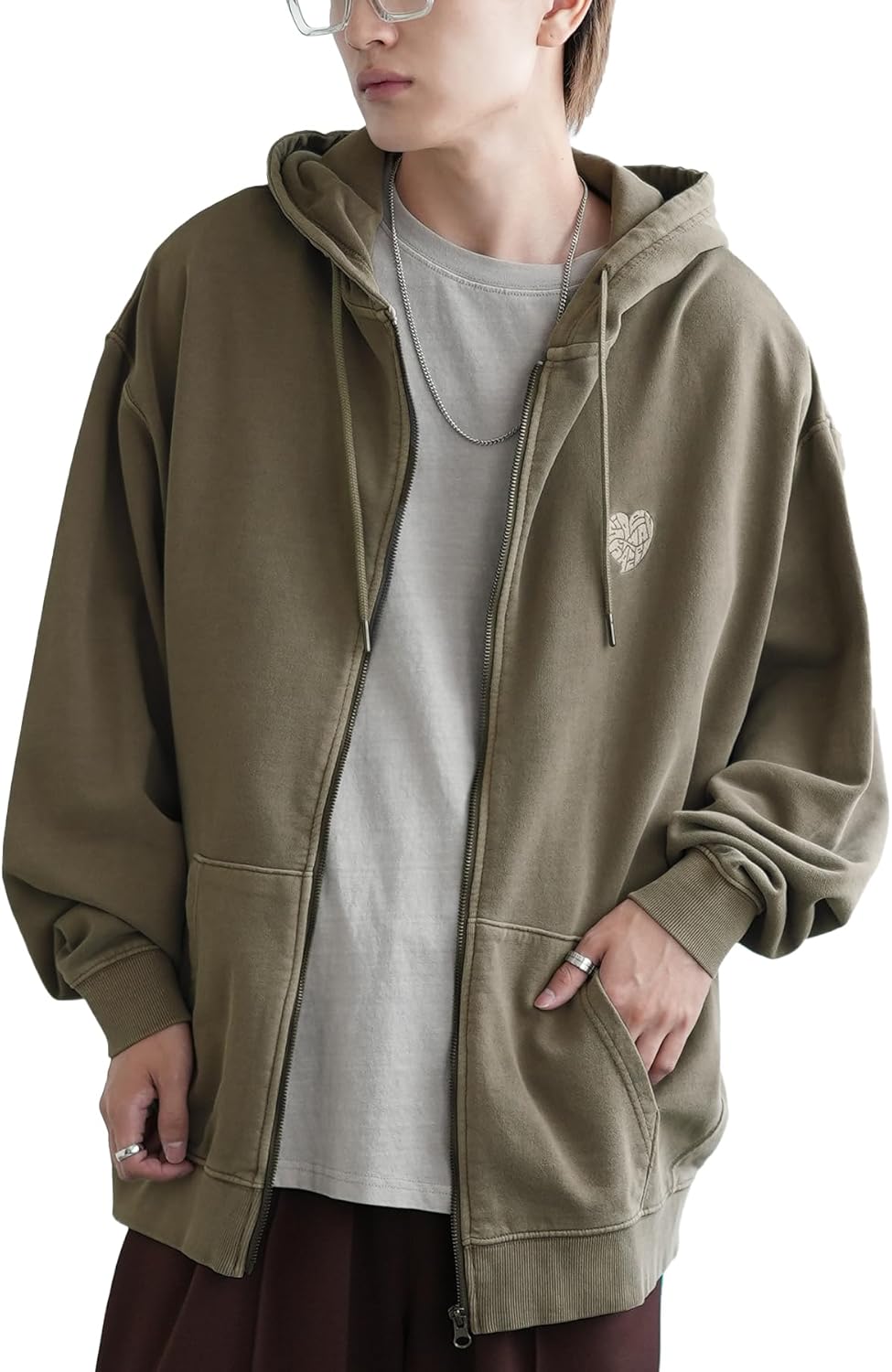 Толстовка с капюшоном Improbes SIDEWAYSTANCE, вышитый логотип, сердечко, флисовая подкладка, застежка-молния, мужская Improves, коричневый
Толстовка с капюшоном Improbes SIDEWAYSTANCE, вышитый логотип, сердечко, флисовая подкладка, застежка-молния, мужская Improves, коричневый