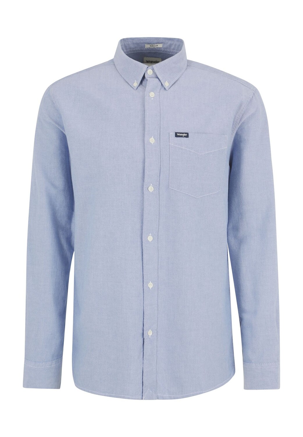 Рубашка, воротник на пуговицах, стандартного кроя, мужская Wrangler, синий
Рубашка, воротник на пуговицах, стандартного кроя, мужская Wrangler, синий