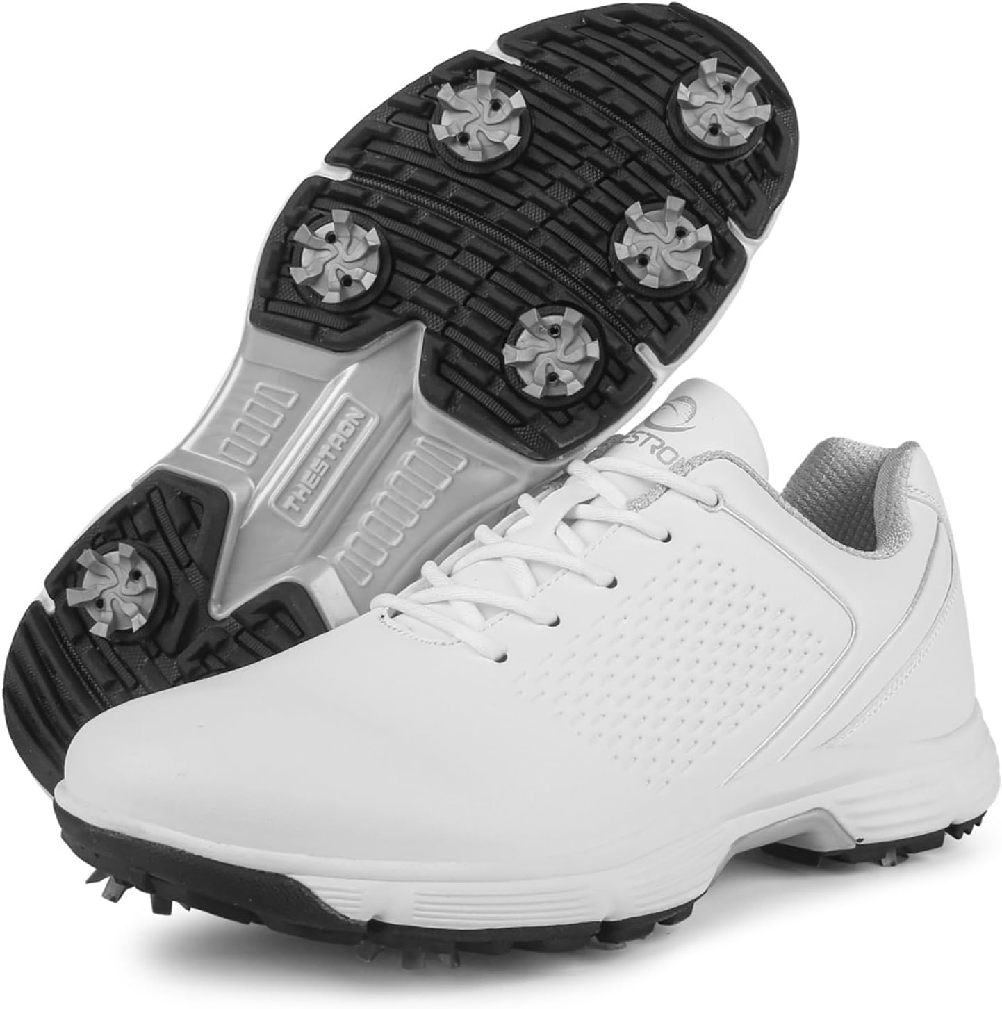 Водонепроницаемые гольф-кроссовки для мужчин с шипами, мужская обувь для игры в гольф и прогулок на улице Zakey, белый
Водонепроницаемые гольф-кроссовки для мужчин с шипами, мужская обувь для игры в гольф и прогулок на улице Zakey, белый