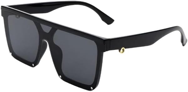 Женские большие квадратные солнцезащитные очки с плоской верхней частью – смелый стиль бохо с анималистическим рисунком, пластиковая оправа в полный ободок Generic, Black
Женские большие квадратные солнцезащитные очки с плоской верхней частью – смелый стиль бохо с анималистическим рисунком, пластиковая оправа в полный ободок Generic, Black