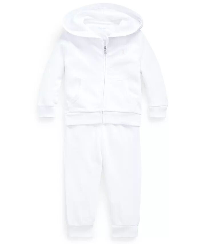 Комплект из толстовки и штанов из френч-терри для маленьких девочек и мальчиков Polo Ralph Lauren, синий
Комплект из толстовки и штанов из френч-терри для маленьких девочек и мальчиков Polo Ralph Lauren, синий