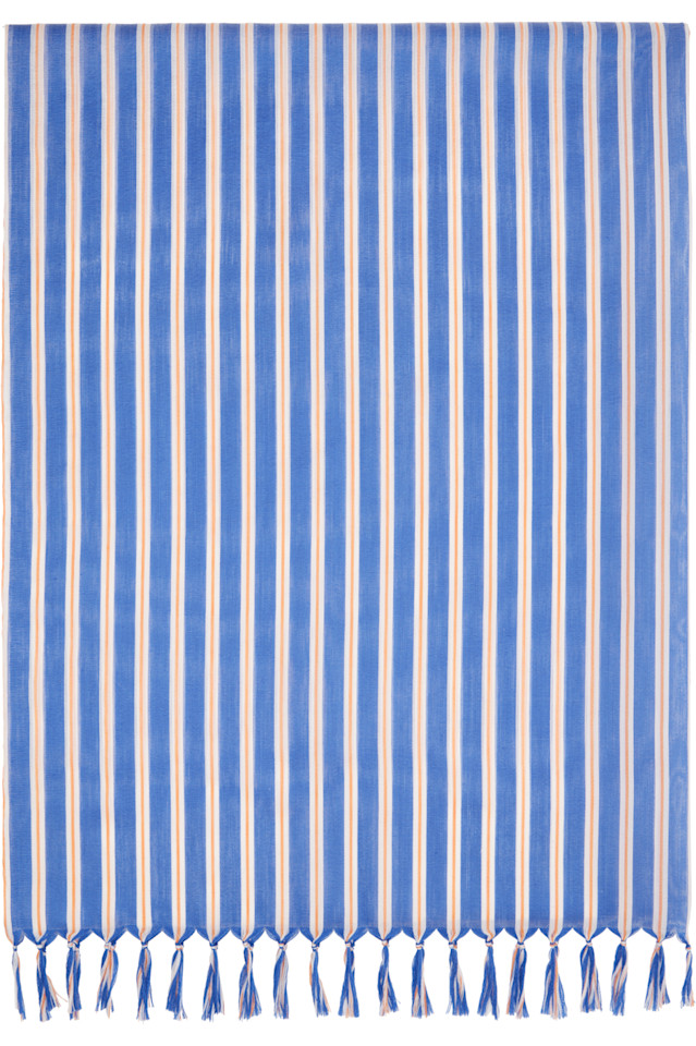 Военно-Морской декабрьский шарф в полоску Issey Miyake, Blue Hued
Военно-Морской декабрьский шарф в полоску Issey Miyake, Blue Hued