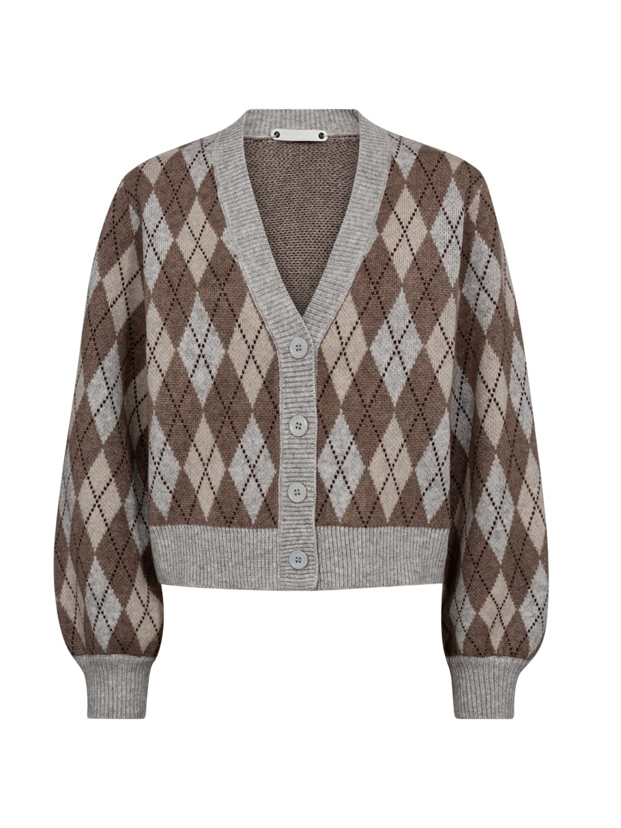 Вязаный кардиган cocouture Row, Brown
Вязаный кардиган cocouture Row, Brown