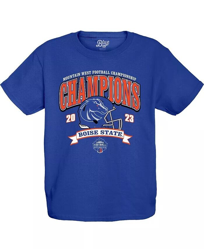 Футболка Big Boys Royal Boise State Broncos 2023 Mountain West Football Conference Champions Blue 84, синий
Футболка Big Boys Royal Boise State Broncos 2023 Mountain West Football Conference Champions Blue 84, синий