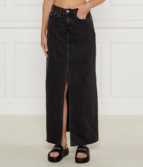 Юбка Tommy Jeans джинсовая с разрезом, серый
Юбка Tommy Jeans джинсовая с разрезом, серый