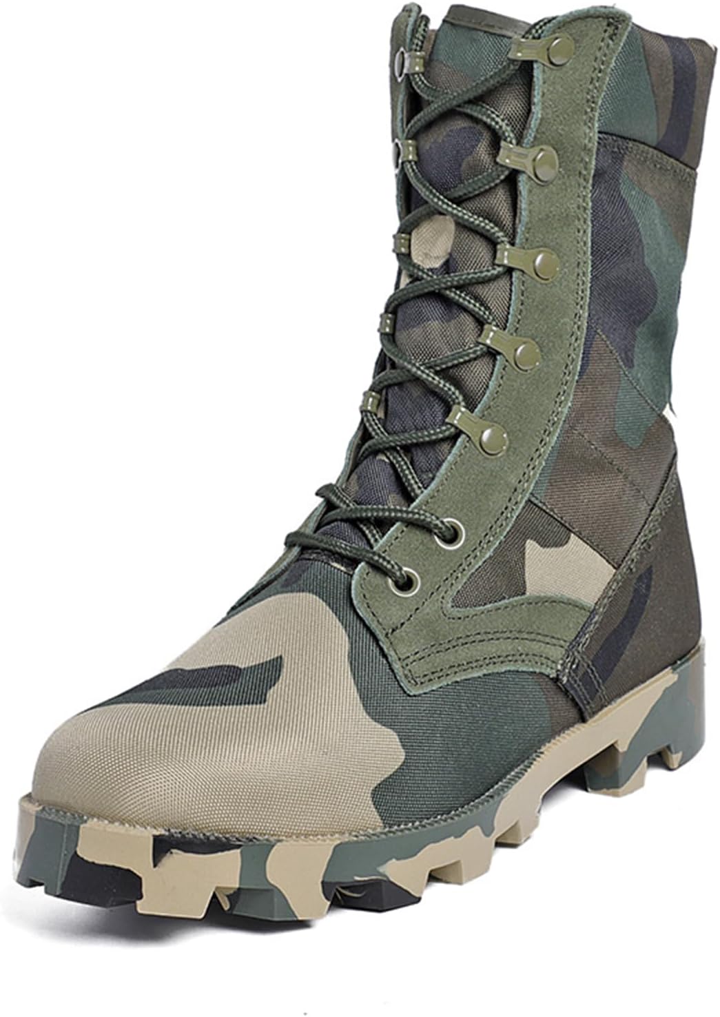 Мужские тактические ботинки TengfeiFly, шнуровка, средний верх, камуфляжные туристические ботинки с дышащей сеткой, легкие, с круглым носком и поддержкой голеностопа для активного отдыха, альпинизма, кемпинга, охоты и пеших походов, зеленый
Мужские тактические ботинки TengfeiFly, шнуровка, средний верх, камуфляжные туристические ботинки с дышащей сеткой, легкие, с круглым носком и поддержкой голеностопа для активного отдыха, альпинизма, кемпинга, охоты и пеших походов, зеленый