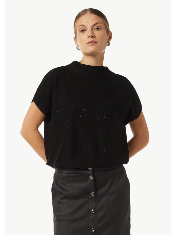 Пуловер comma Strickpullover kurzarm, черный
Пуловер comma Strickpullover kurzarm, черный