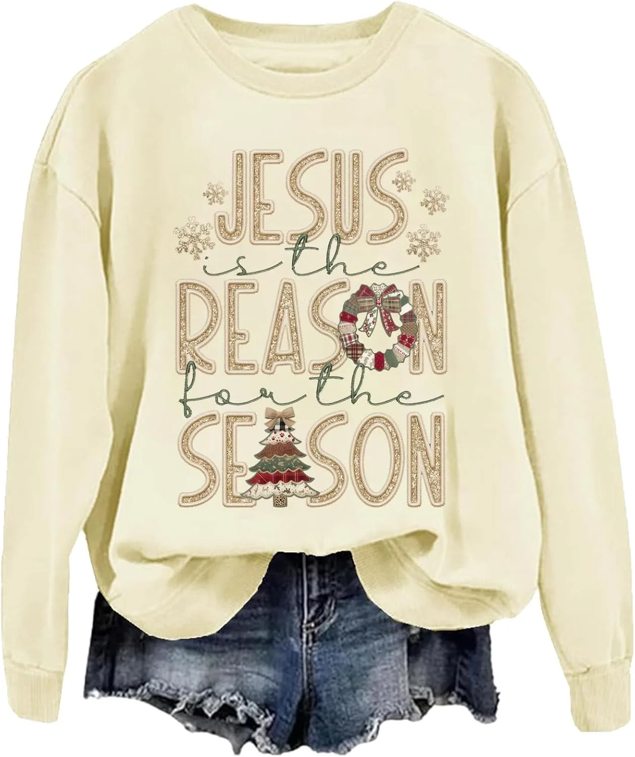 Толстовка с принтом "Jesus Is The Reason For The Season"
Толстовка с принтом "Jesus Is The Reason For The Season"