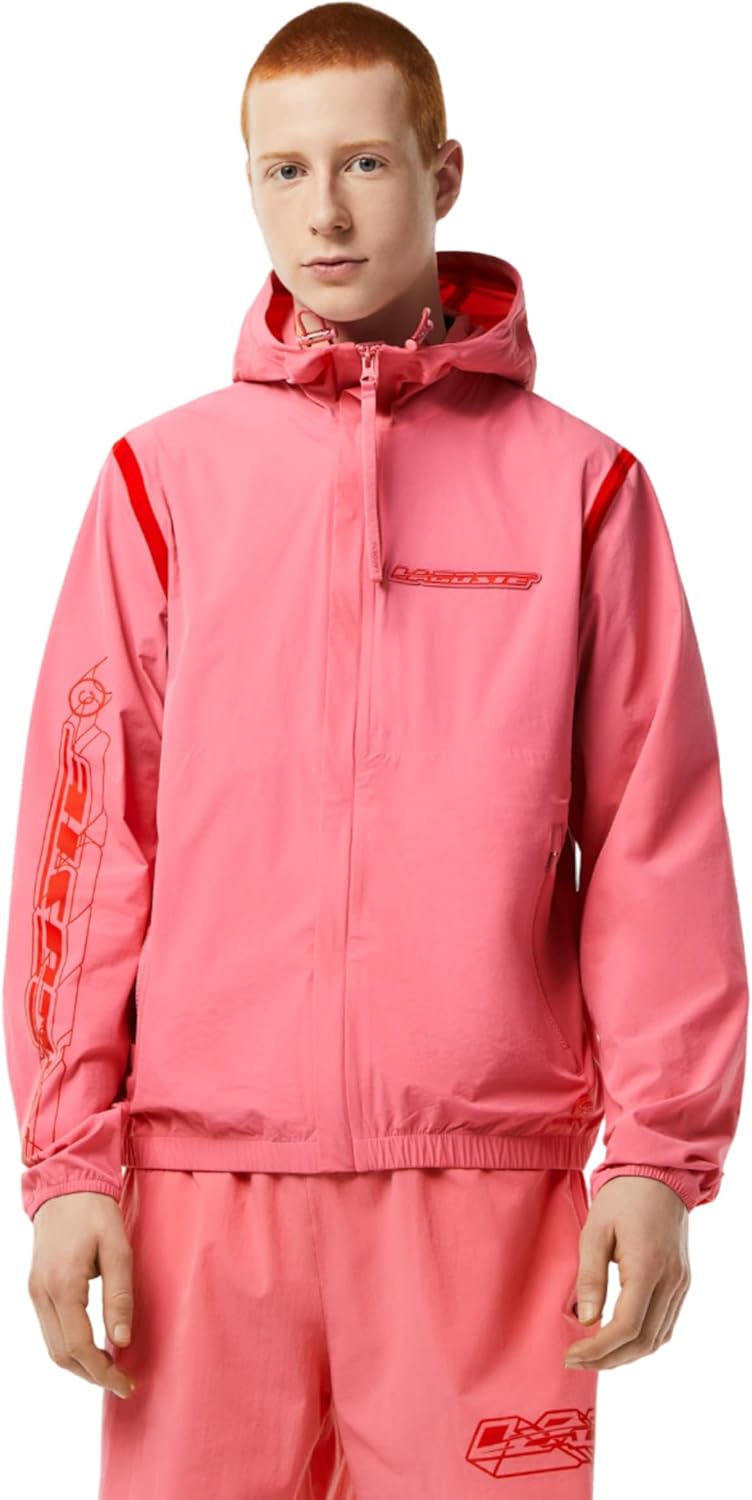 Мужская куртка Lacoste Recycled Polyamide Short Track, Reseda Pink
Мужская куртка Lacoste Recycled Polyamide Short Track, Reseda Pink