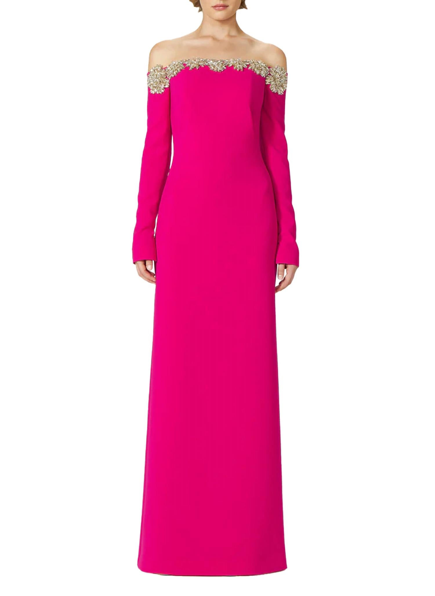 Meline платье креп с открытыми плечами в цвете магента Costarellos, Magenta
Meline платье креп с открытыми плечами в цвете магента Costarellos, Magenta