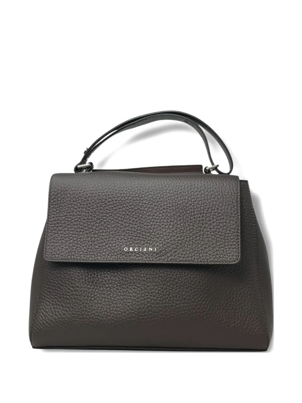 Сумка на плечо средняя Sveva из кожи с клапаном Orciani, коричневый
Сумка на плечо средняя Sveva из кожи с клапаном Orciani, коричневый